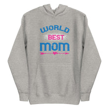 Load image into Gallery viewer, Worlds best mom Hoodie
