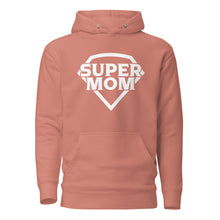 Load image into Gallery viewer, Super mom Unisex Hoodie
