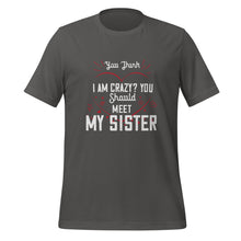 Load image into Gallery viewer, T-shirt for Sister | Unisex t-shirt | Cotton T-Shirt
