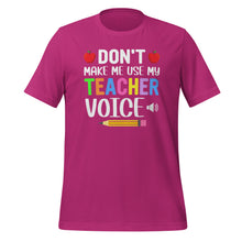 Load image into Gallery viewer, Unisex t-shirt for teacher
