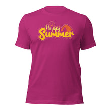 Load image into Gallery viewer, Unisex t-shirt | Happy Summer T-Shirt
