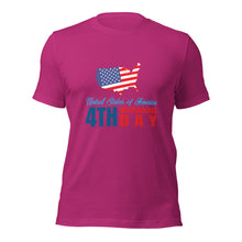 Load image into Gallery viewer, Unisex t-shirt For Fourth of July | Independence Day T-Shirt
