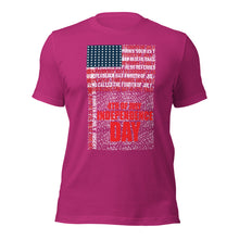 Load image into Gallery viewer, Unisex t-shirt For Fourth of July | Independence Day T-Shirt
