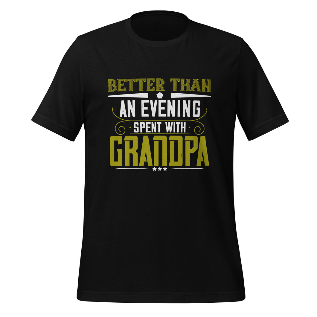 Unisex t-shirt | Comfortable Graphic Tee: Soft & Stretchy Lightweight T-Shirt | T-Shirt for Grandpa