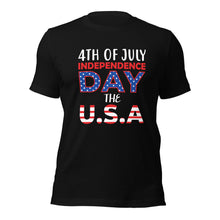 Load image into Gallery viewer, Unisex t-shirt For Fourth of July | Independence Day T-Shirt
