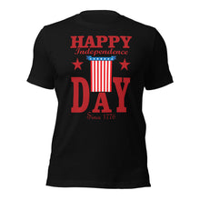 Load image into Gallery viewer, Unisex t-shirt For Fourth of July | Independence Day T-Shirt
