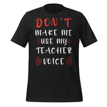 Load image into Gallery viewer, Unisex t-shirt for teacher
