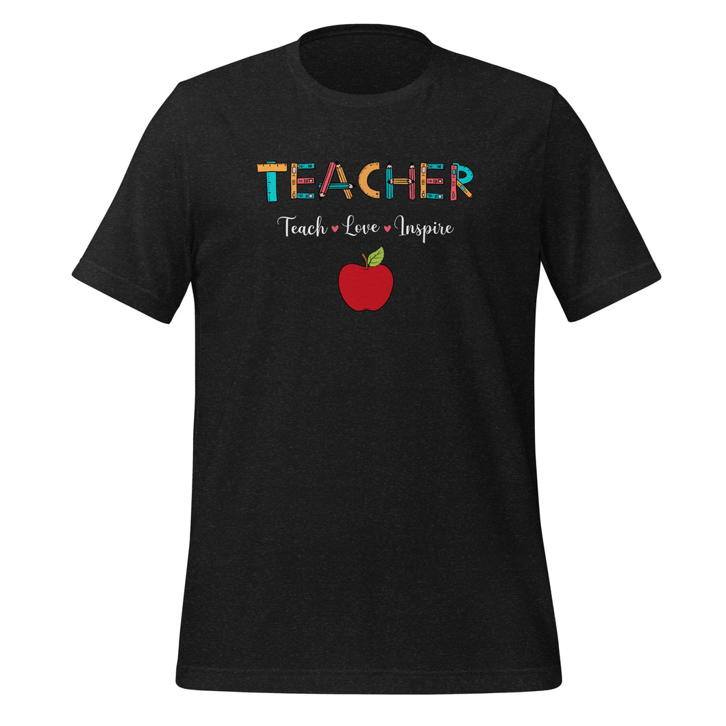 Unisex t-shirt for teacher