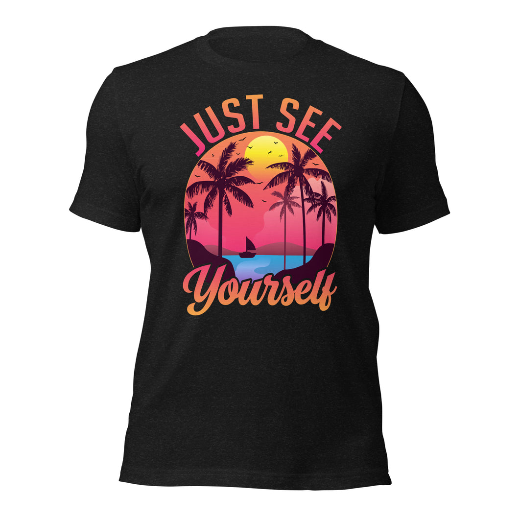 Unisex t-shirt | Vacation Time | See Yourself | Summer