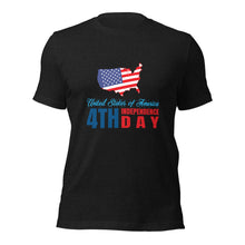 Load image into Gallery viewer, Unisex t-shirt For Fourth of July | Independence Day T-Shirt
