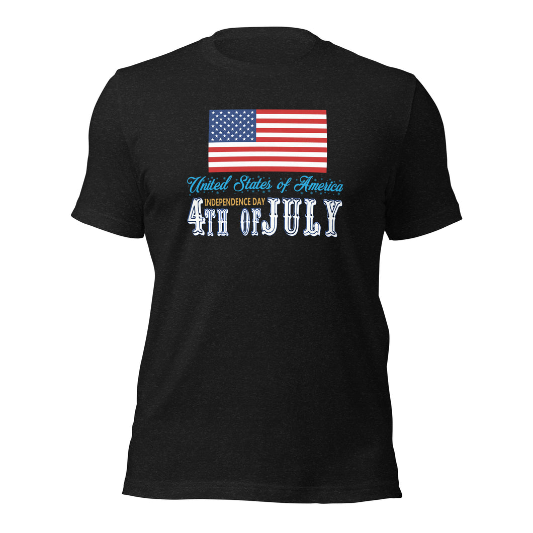 Unisex t-shirt For Fourth of July | Independence Day T-Shirt