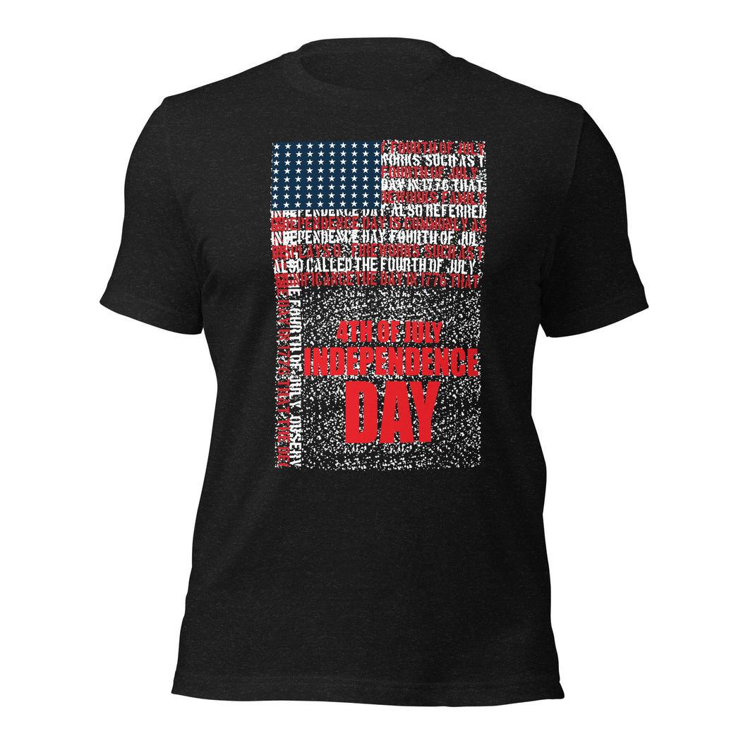 Unisex t-shirt For Fourth of July | Independence Day T-Shirt