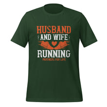 Load image into Gallery viewer, Unisex t-shirt | Husband and wife running t-shirt
