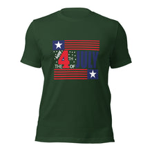 Load image into Gallery viewer, Unisex t-shirt For Fourth of July | Independence Day T-Shirt
