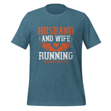 Load image into Gallery viewer, Unisex t-shirt | Husband and wife running t-shirt
