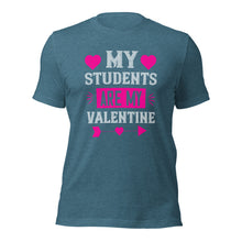 Load image into Gallery viewer, Unisex t-shirt for valentines day | Love t-shirt | For Teacher
