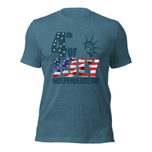 Load image into Gallery viewer, Unisex t-shirt For Fourth of July | Independence Day T-Shirt
