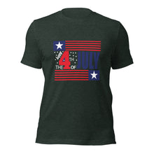 Load image into Gallery viewer, Unisex t-shirt For Fourth of July | Independence Day T-Shirt
