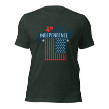 Load image into Gallery viewer, Unisex t-shirt For Fourth of July | Independence Day T-Shirt
