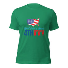 Load image into Gallery viewer, Unisex t-shirt For Fourth of July | Independence Day T-Shirt
