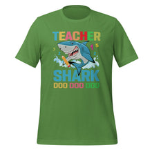 Load image into Gallery viewer, Unisex t-shirt for teacher | Shark theamed
