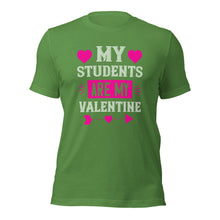 Load image into Gallery viewer, Unisex t-shirt for valentines day | Love t-shirt | For Teacher
