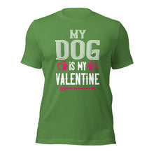 Load image into Gallery viewer, Unisex t-shirt for valentines day | Love t-shirt | For Dog Lover
