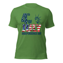 Load image into Gallery viewer, Unisex t-shirt For Fourth of July | Independence Day T-Shirt
