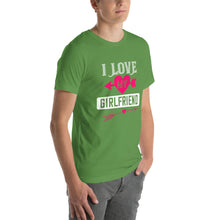 Load image into Gallery viewer, Unisex t-shirt for valentines day | Love t-shirt |  I Love My Girlfriend
