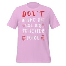 Load image into Gallery viewer, Unisex t-shirt for teacher
