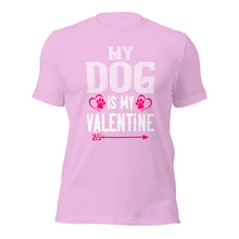 Load image into Gallery viewer, Unisex t-shirt for valentines day | Love t-shirt | For Dog Lover
