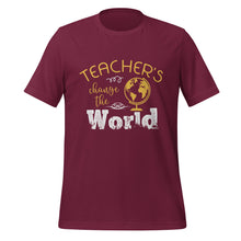 Load image into Gallery viewer, Unisex t-shirt for teacher
