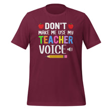 Load image into Gallery viewer, Unisex t-shirt for teacher
