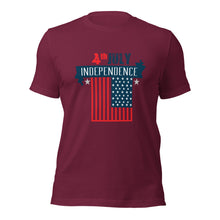 Load image into Gallery viewer, Unisex t-shirt For Fourth of July | Independence Day T-Shirt
