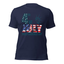 Load image into Gallery viewer, Unisex t-shirt For Fourth of July | Independence Day T-Shirt
