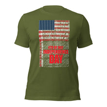 Load image into Gallery viewer, Unisex t-shirt For Fourth of July | Independence Day T-Shirt
