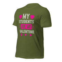 Load image into Gallery viewer, Unisex t-shirt for valentines day | Love t-shirt | For Teacher
