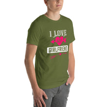 Load image into Gallery viewer, Unisex t-shirt for valentines day | Love t-shirt |  I Love My Girlfriend
