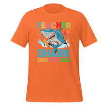 Load image into Gallery viewer, Unisex t-shirt for teacher | Shark theamed
