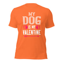 Load image into Gallery viewer, Unisex t-shirt for valentines day | Love t-shirt | For Dog Lover
