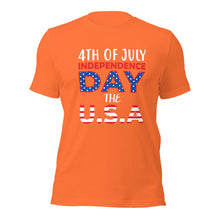 Load image into Gallery viewer, Unisex t-shirt For Fourth of July | Independence Day T-Shirt
