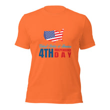 Load image into Gallery viewer, Unisex t-shirt For Fourth of July | Independence Day T-Shirt
