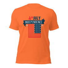 Load image into Gallery viewer, Unisex t-shirt For Fourth of July | Independence Day T-Shirt
