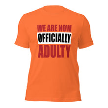 Load image into Gallery viewer, Unisex t-shirt For Graduates | Graduation | T-Shirt for Student | Officially Adulty
