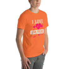 Load image into Gallery viewer, Unisex t-shirt for valentines day | Love t-shirt |  I Love My Girlfriend
