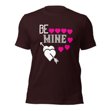 Load image into Gallery viewer, Unisex t-shirt for valentines day | Love t-shirt |  Be Mine
