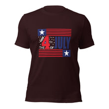 Load image into Gallery viewer, Unisex t-shirt For Fourth of July | Independence Day T-Shirt
