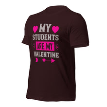 Load image into Gallery viewer, Unisex t-shirt for valentines day | Love t-shirt | For Teacher
