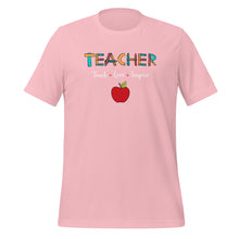 Load image into Gallery viewer, Unisex t-shirt for teacher
