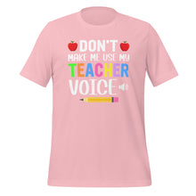 Load image into Gallery viewer, Unisex t-shirt for teacher
